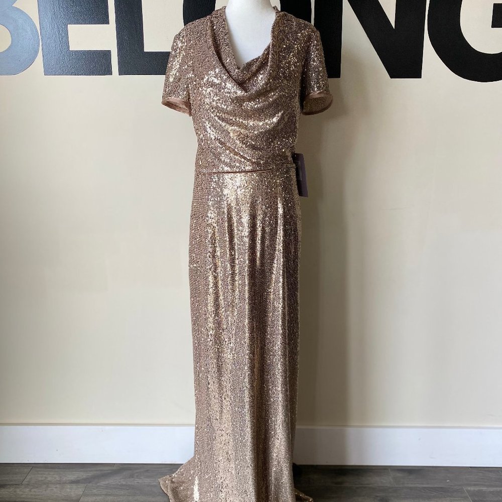 JS Collections Sequin Gown